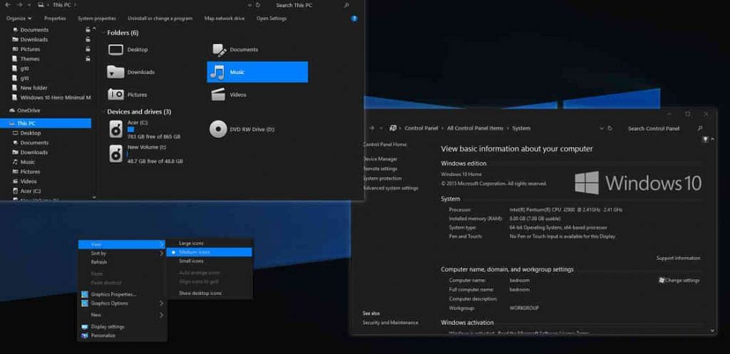 penumbra windows 10 theme deviantart