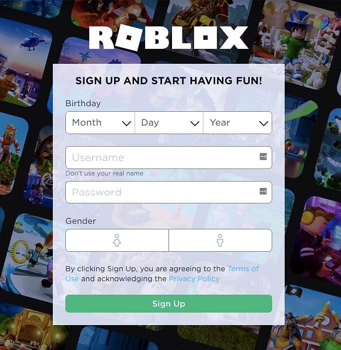 My how roblox change on to birthday How to