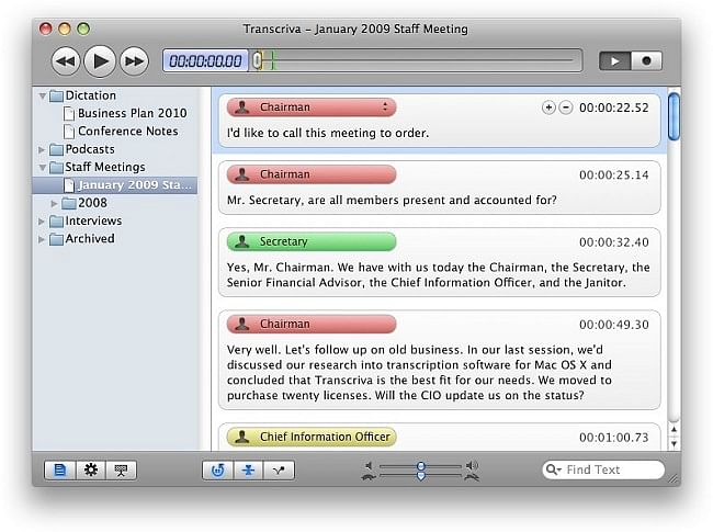 best free transcription software for mac